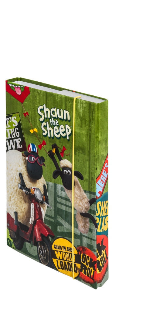 Desky na školní sešity A5 Ovečka Shaun – detail výrobku