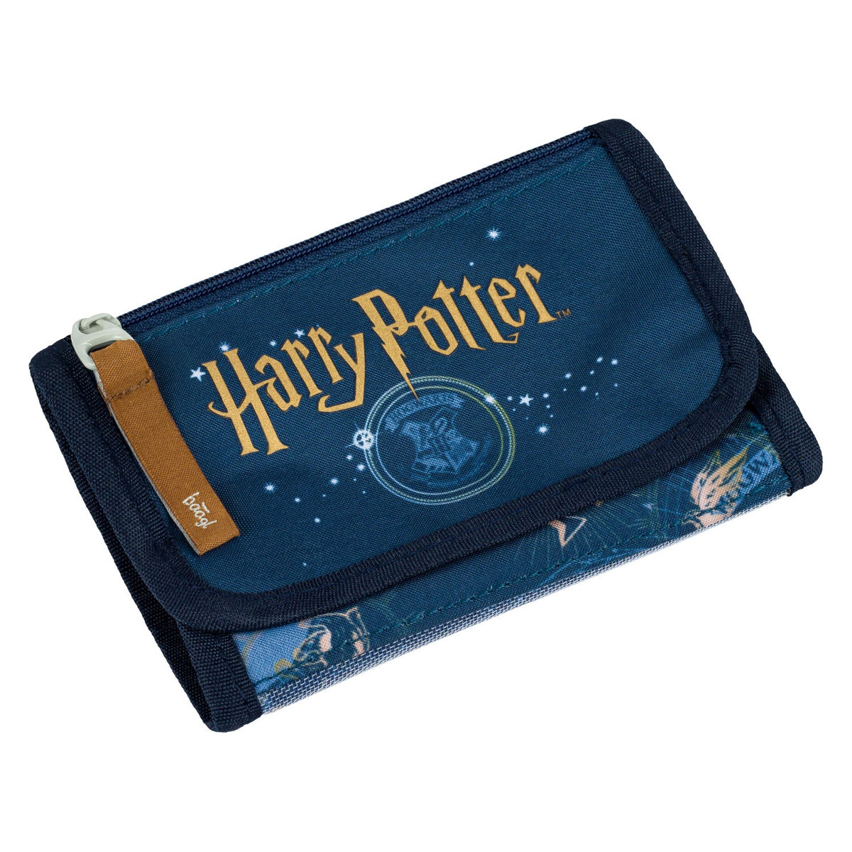 Peněženka na krk Harry Potter Bradavice – při nošení