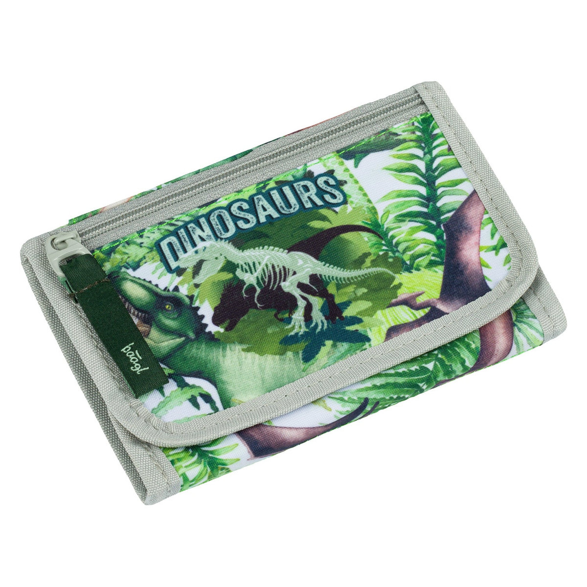 Peněženka na krk Dinosaurs – při nošení