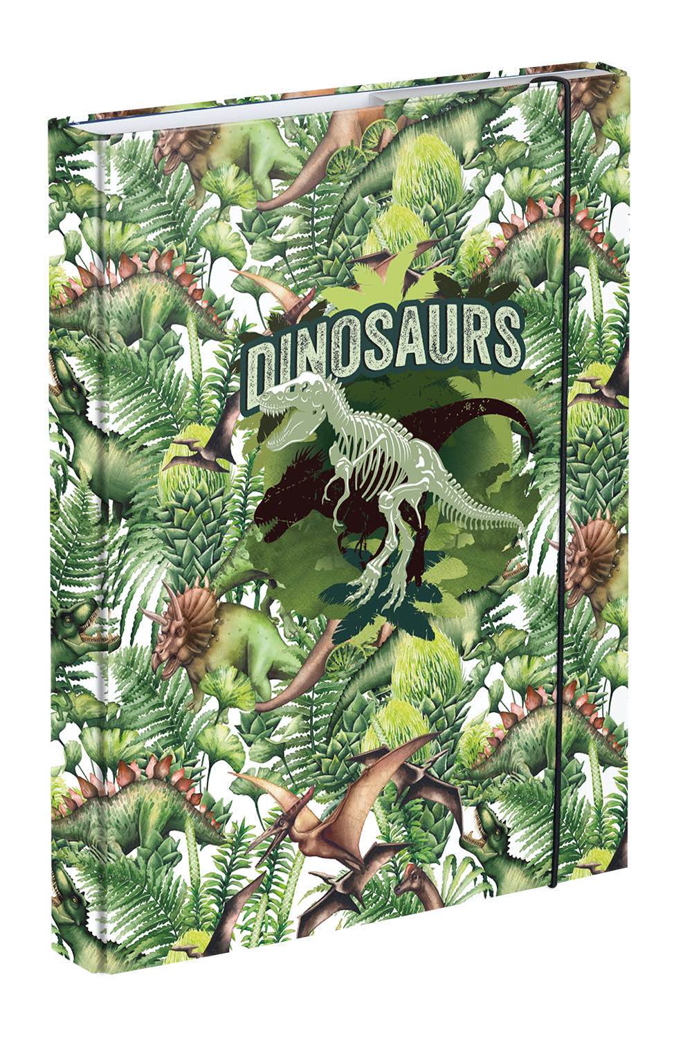 Desky na školní sešity A5 Dinosaur – detail výrobku