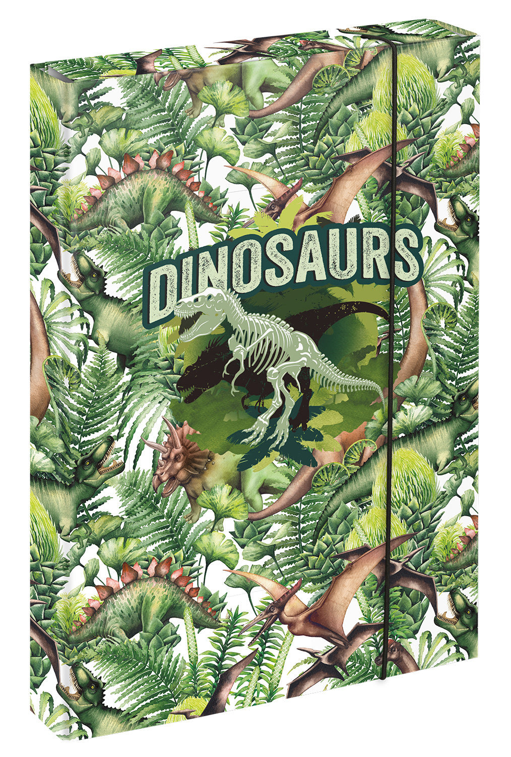 Desky na školní sešity A4 Jumbo Dinosaur – detail výrobku