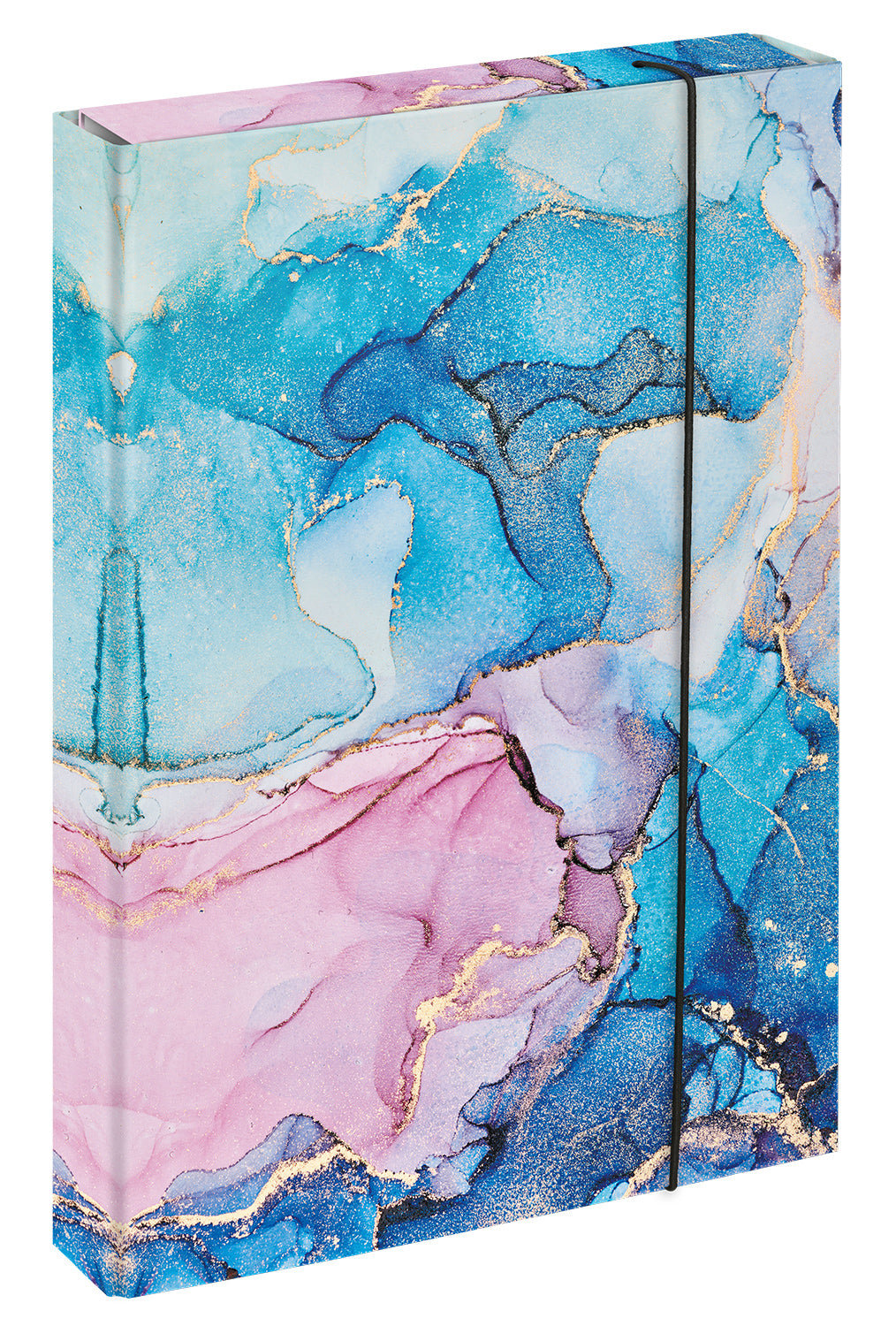Desky na školní sešity A4 Jumbo Marble Pink – detail výrobku