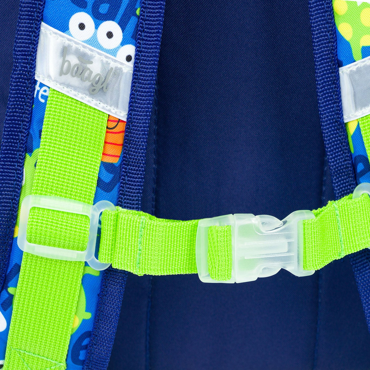 Předškolní batoh Monsters – detail výrobku