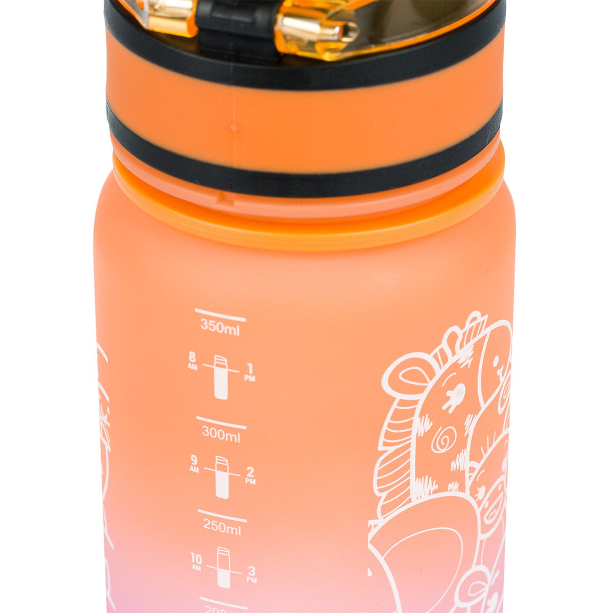 Tritanová láhev na pití Gradient Zvířata, 350 ml – detail výrobku
