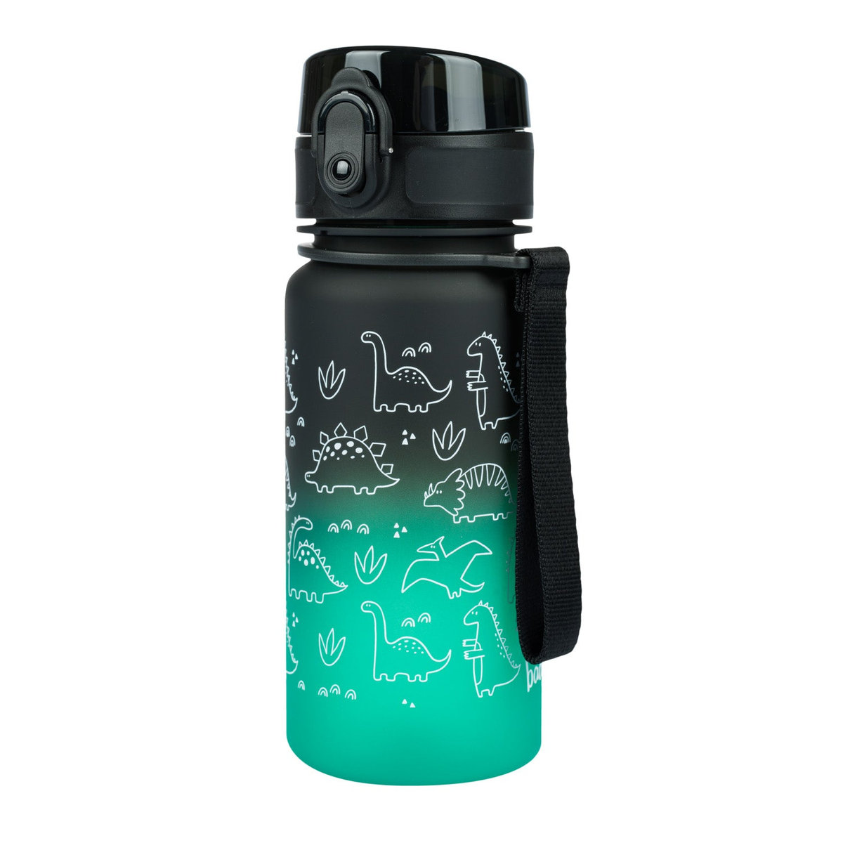 Tritanová láhev na pití Gradient Dino, 350 ml – detail výrobku