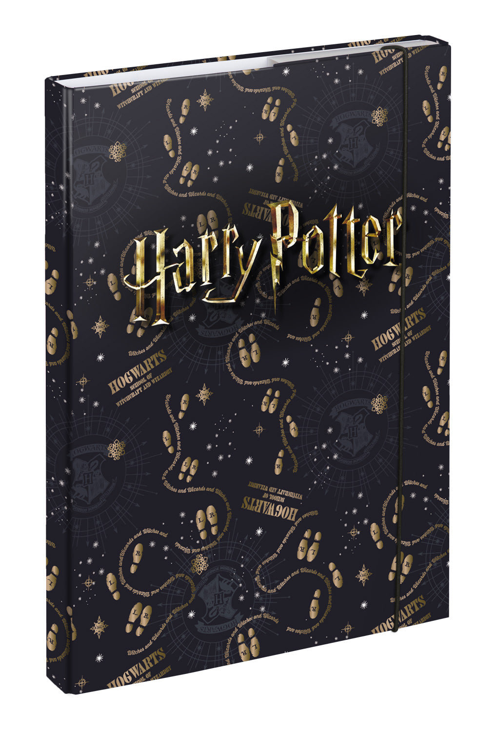 Desky na školní sešity A4 Harry Potter Pobertův plánek – detail výrobku