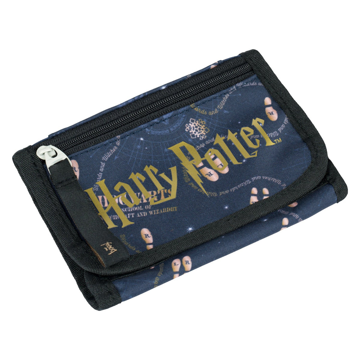 Peněženka na krk Harry Potter Pobertův plánek – při nošení
