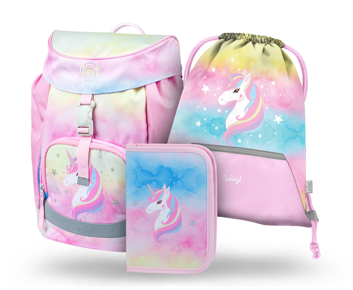 Školní set Airy Rainbow Unicorn – detail výrobku