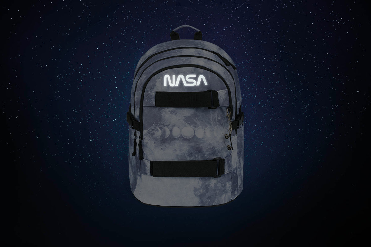 Školní batoh Skate NASA Grey – detail výrobku