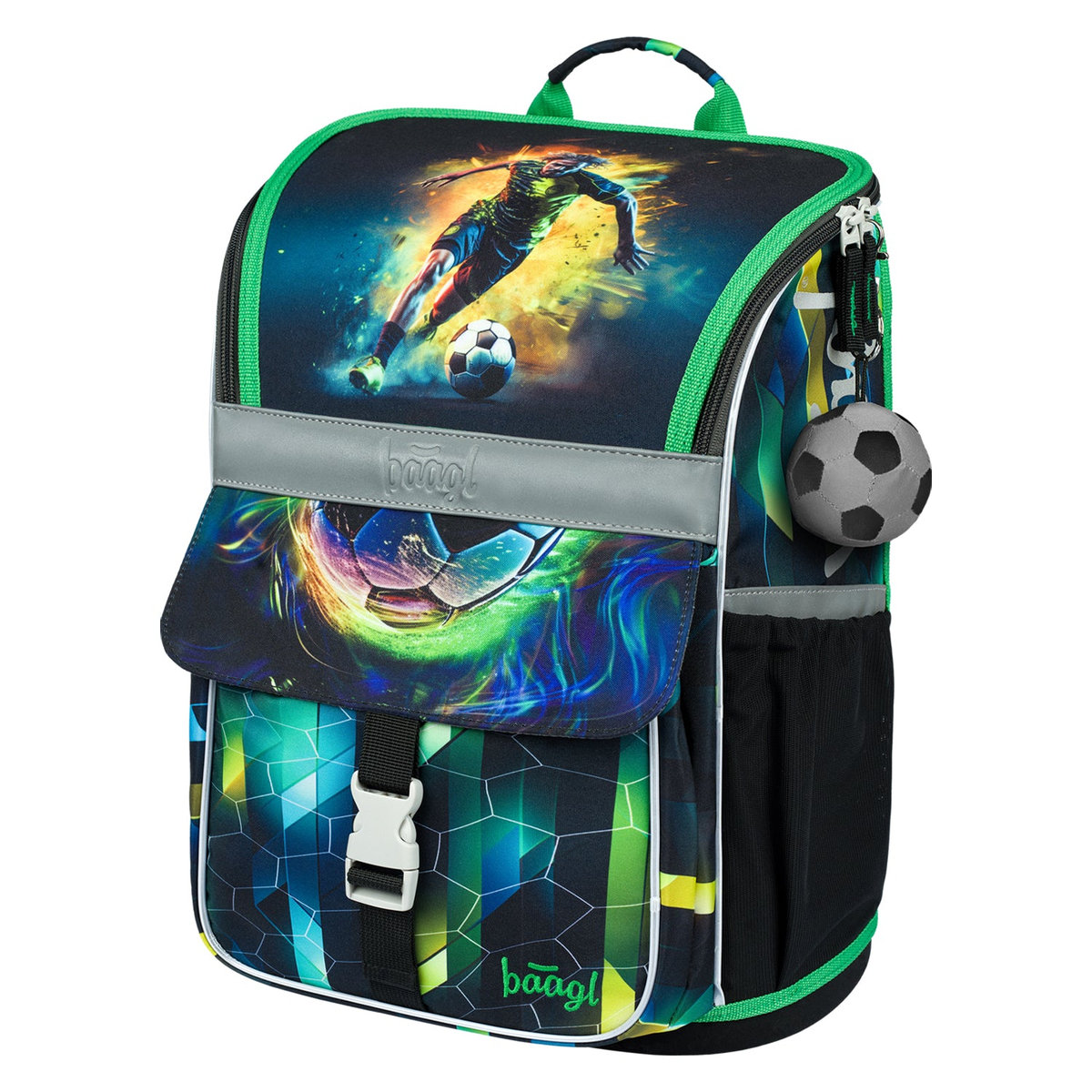 Školní aktovka Zippy Fotbal Hráč – detail výrobku