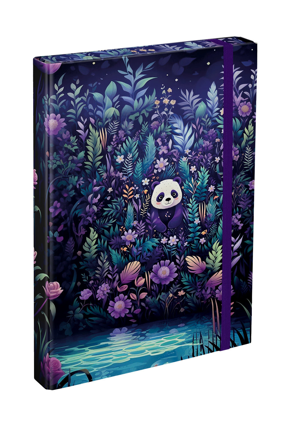 Desky na školní sešity A4 Jungle Panda – detail výrobku