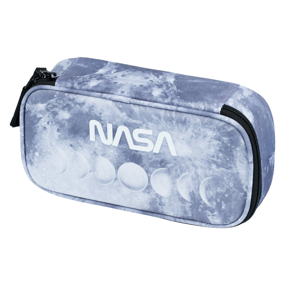Školní penál etue NASA Grey – detail výrobku
