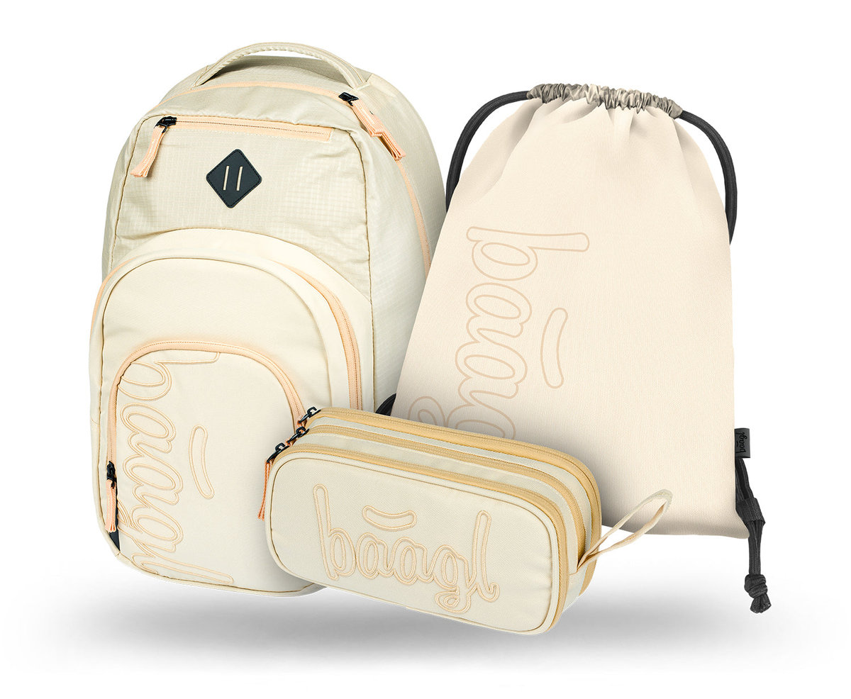 Školní set Coolmate Beige – detail výrobku