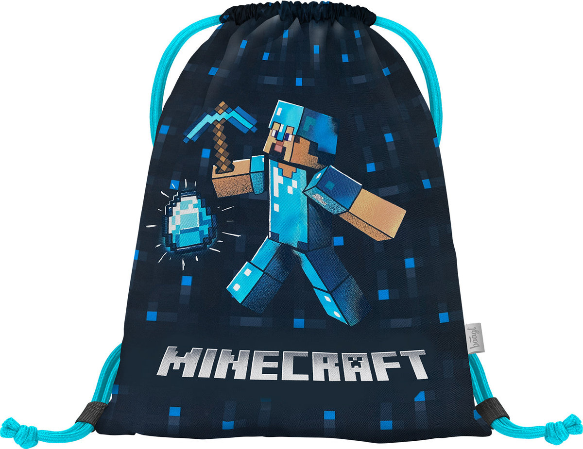 Sáček Minecraft Blue Axe – detail výrobku