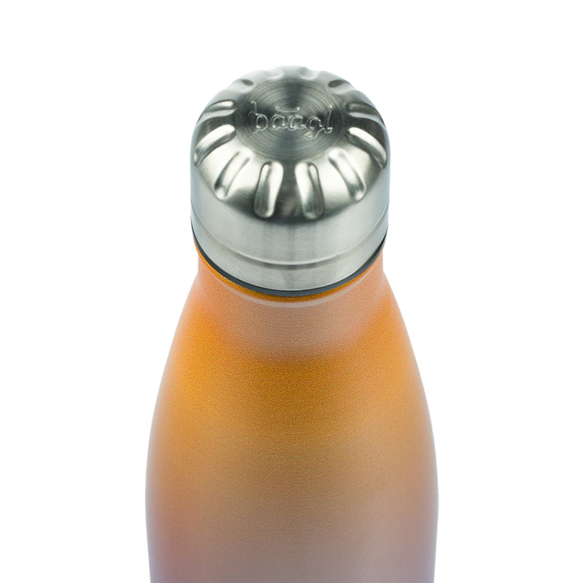 Termoláhev s kovovým víčkem Gradient žluto-fialová, 500 ml – detail výrobku