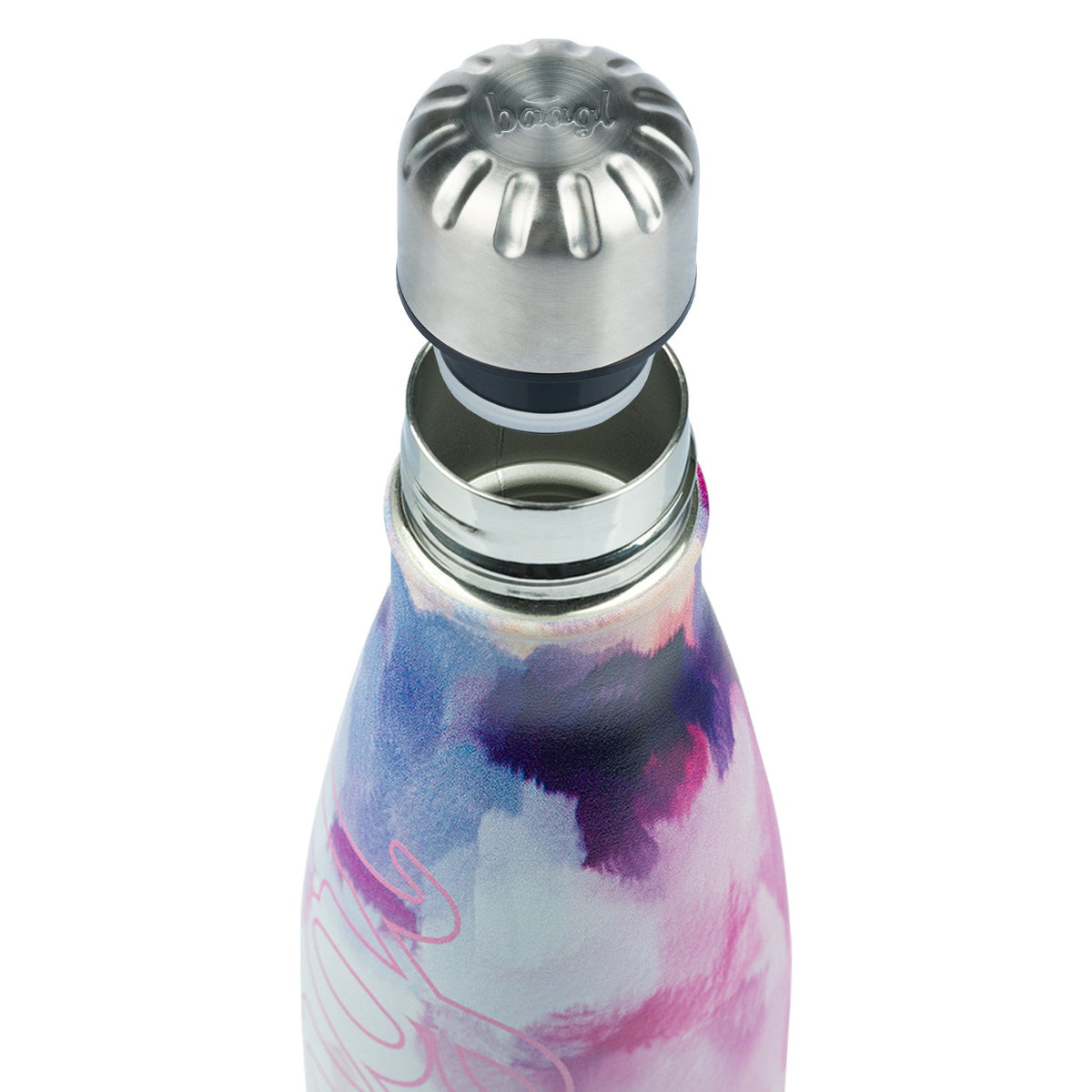 Termoláhev s kovovým víčkem Painting, 500 ml – detail výrobku