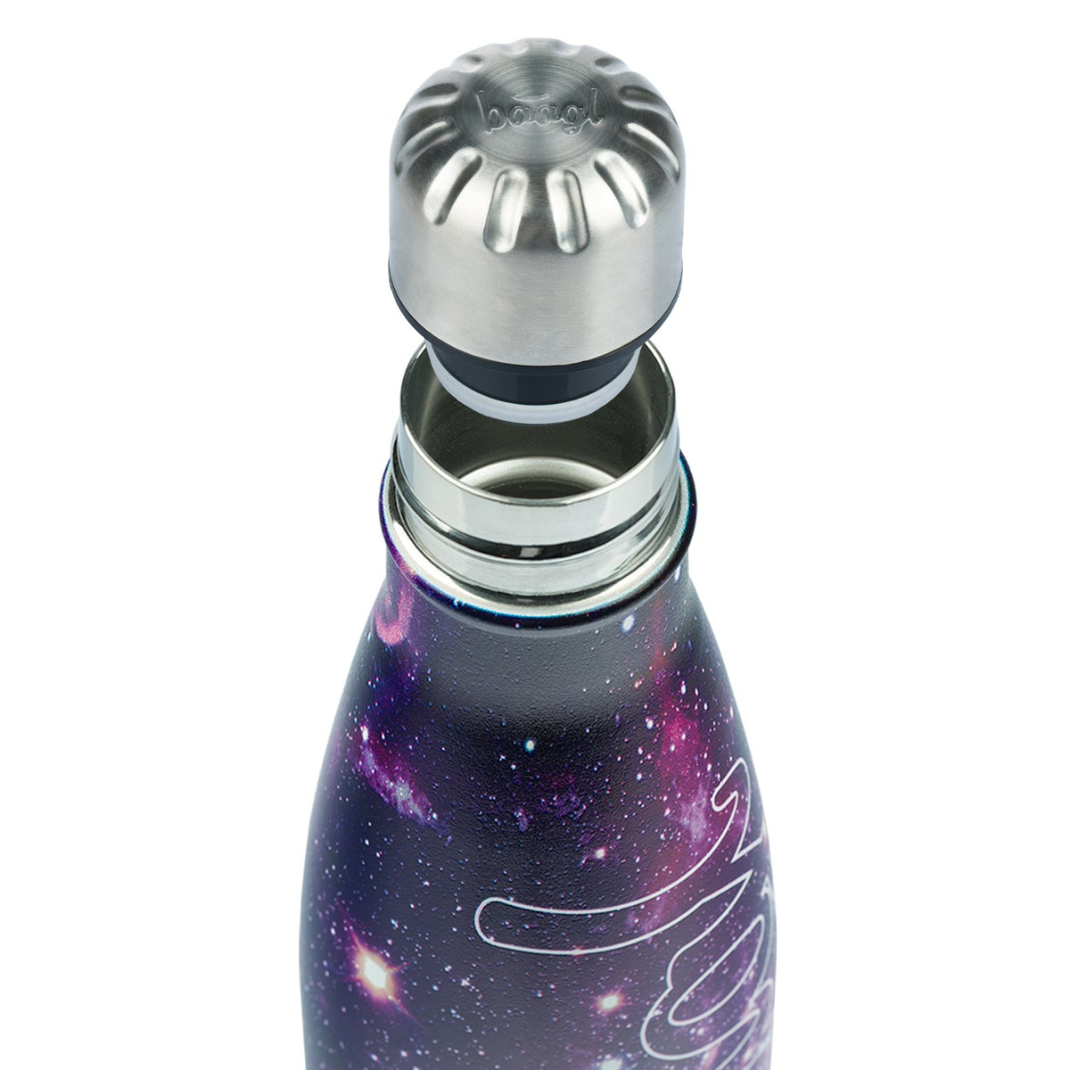 Termoláhev s kovovým víčkem Galaxy, 500 ml – detail výrobku