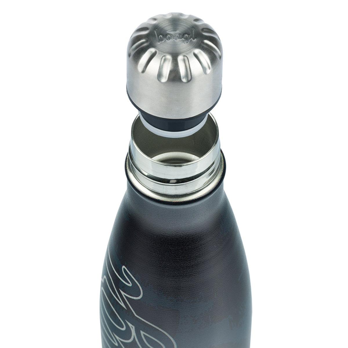 Termoláhev s kovovým víčkem Dune, 500 ml – detail výrobku