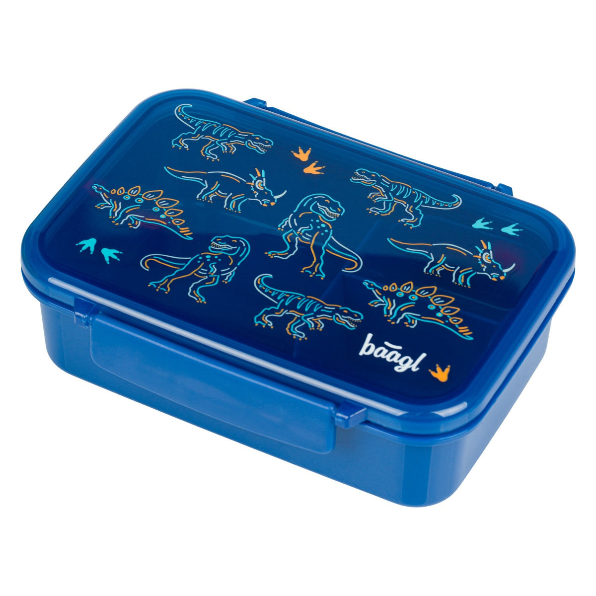Box na svačinu s přihrádkami Dino – detail výrobku