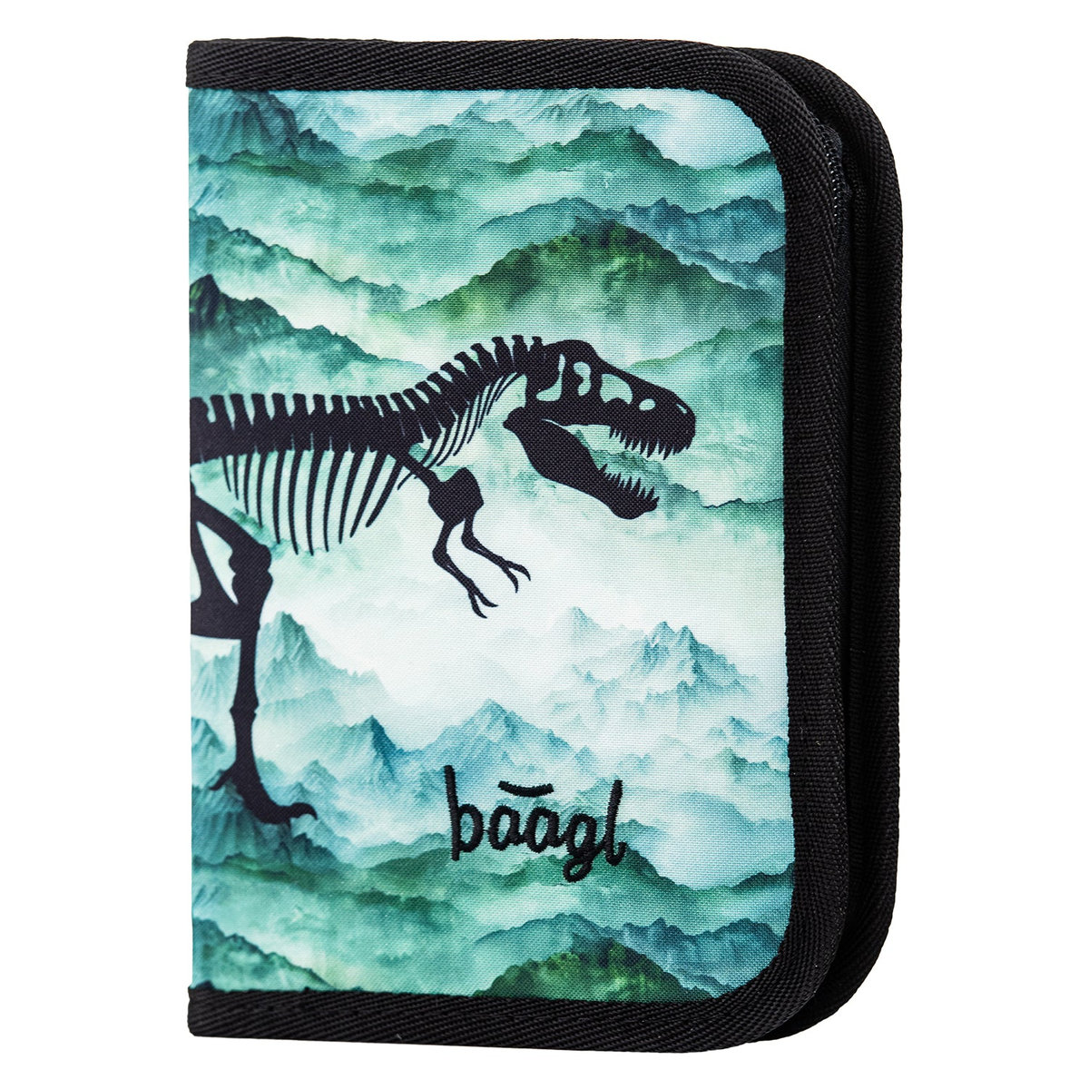 Školní penál jednopatrový Dino – detail výrobku