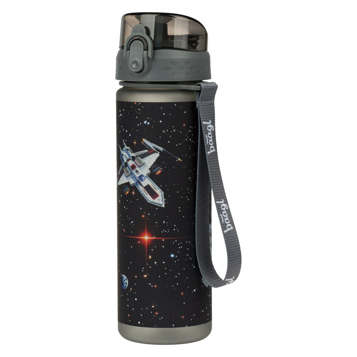 Tritanová láhev na pití Pixel Space, 500 ml – detail výrobku