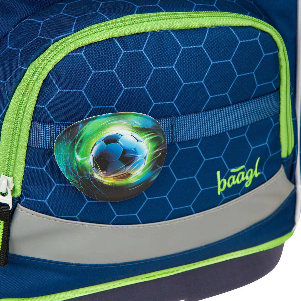 Školní aktovka Zippy Plus Fotbalový míč – detail výrobku