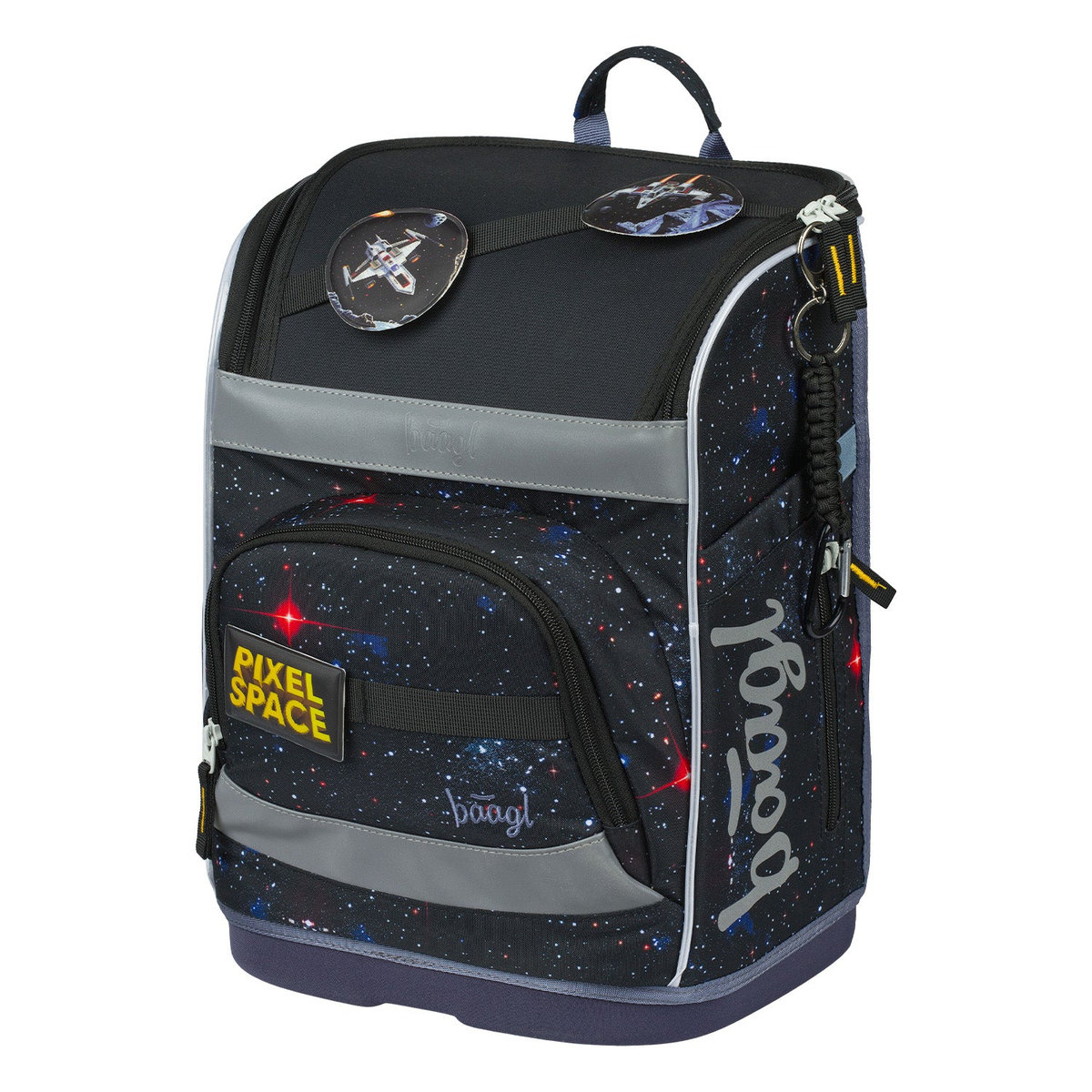 Školní aktovka Zippy Plus Pixel Space – detail výrobku