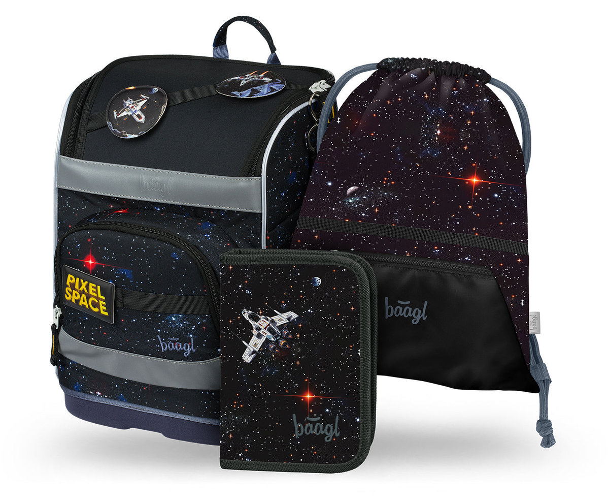 Školní set Zippy Plus Pixel Space – detail výrobku