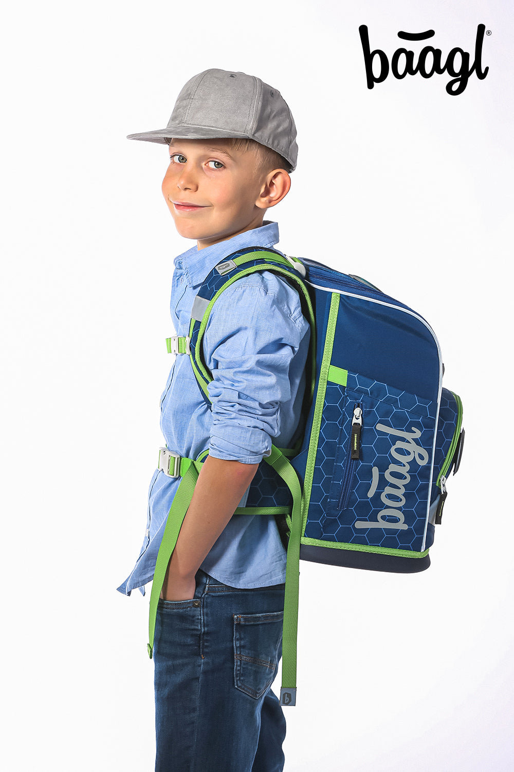 Školní set Zippy Plus Fotbalový Míč II – při nošení