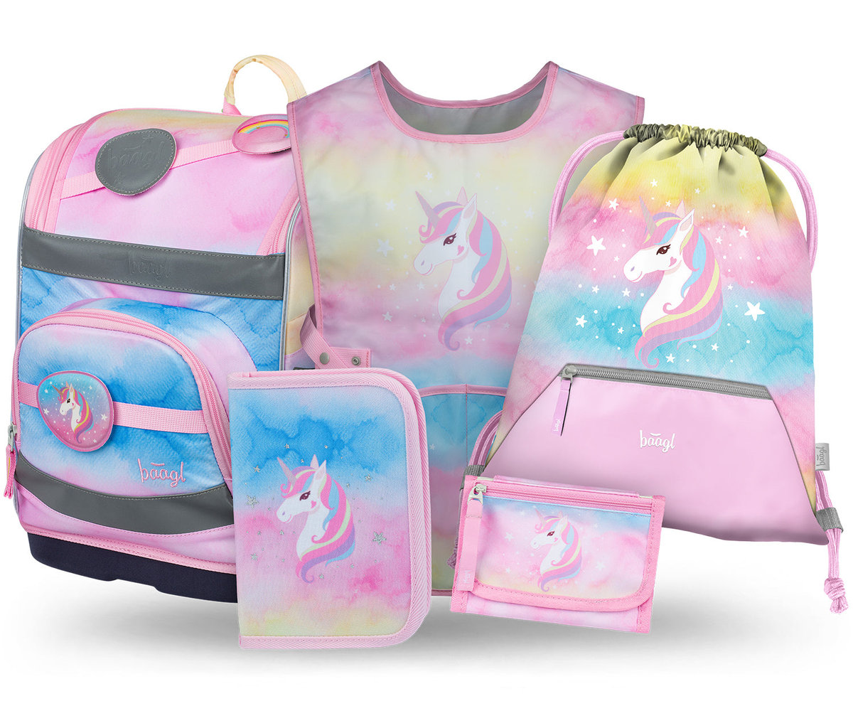 Školní set Zippy Plus Rainbow Unicorn II – detail výrobku
