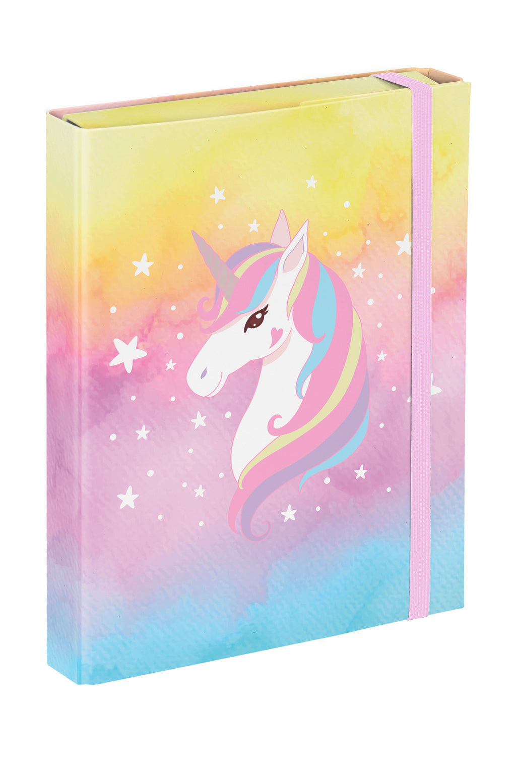 Desky na školní sešity A5 Rainbow Unicorn – detail výrobku