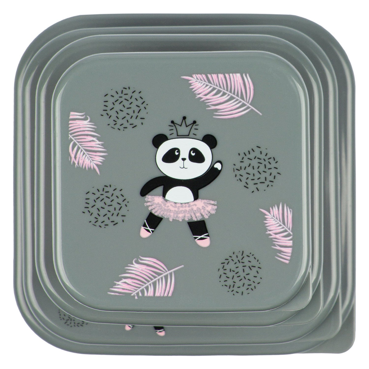 Box na svačinu 4 v 1 Panda – detail výrobku