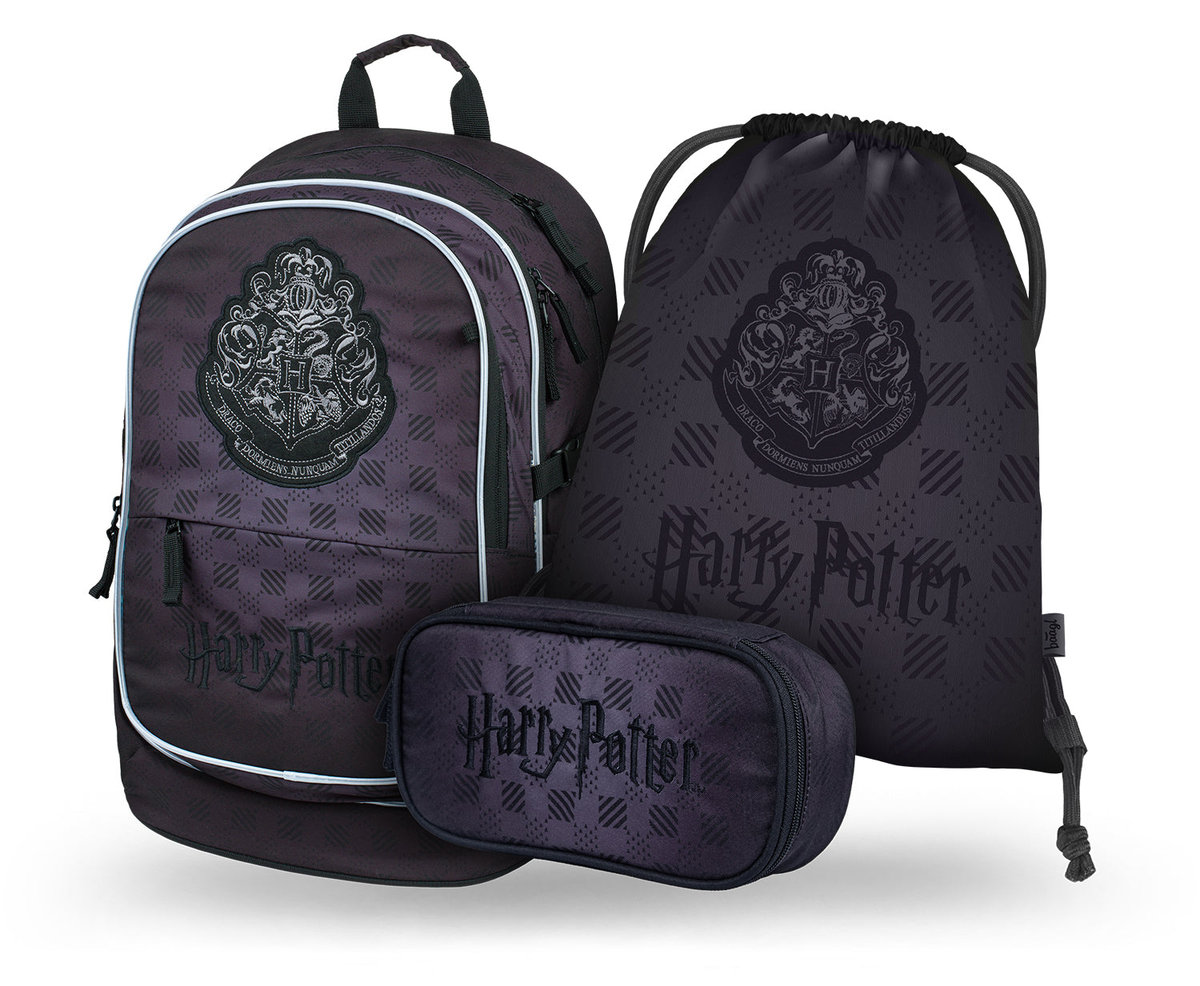Školní set Core Harry Potter Bradavice černý – detail výrobku