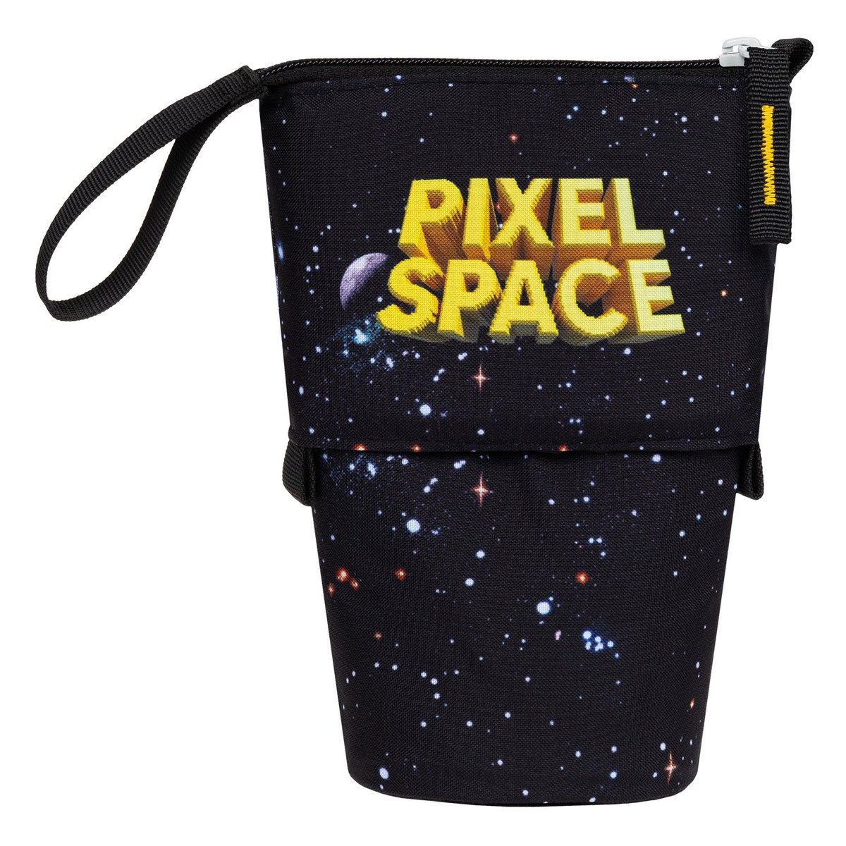 Školní penál Pastelkovník Pixel Space – detail výrobku