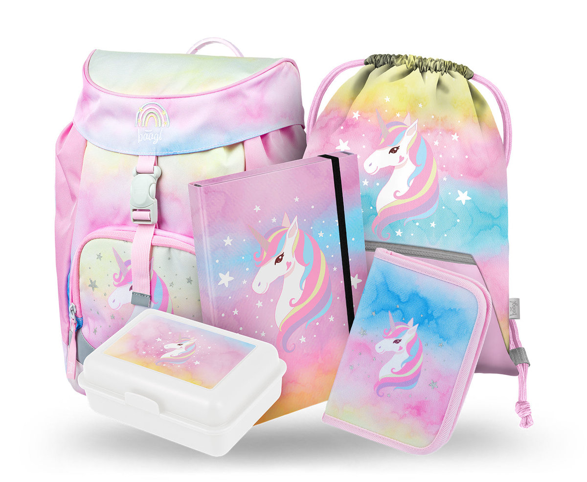 Školní set Airy Rainbow Unicorn II – detail výrobku