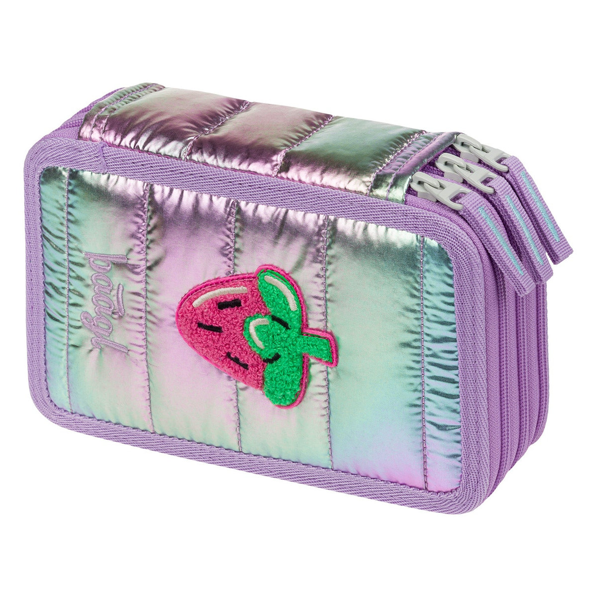 Školní penál třípatrový Lavender – detail výrobku