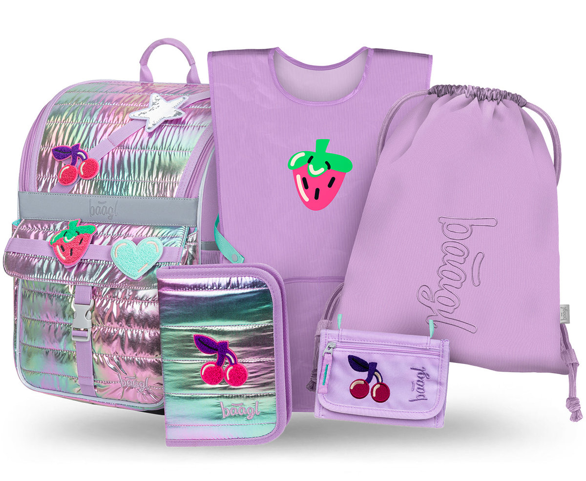 Školní set Zippy Lavender II – detail výrobku
