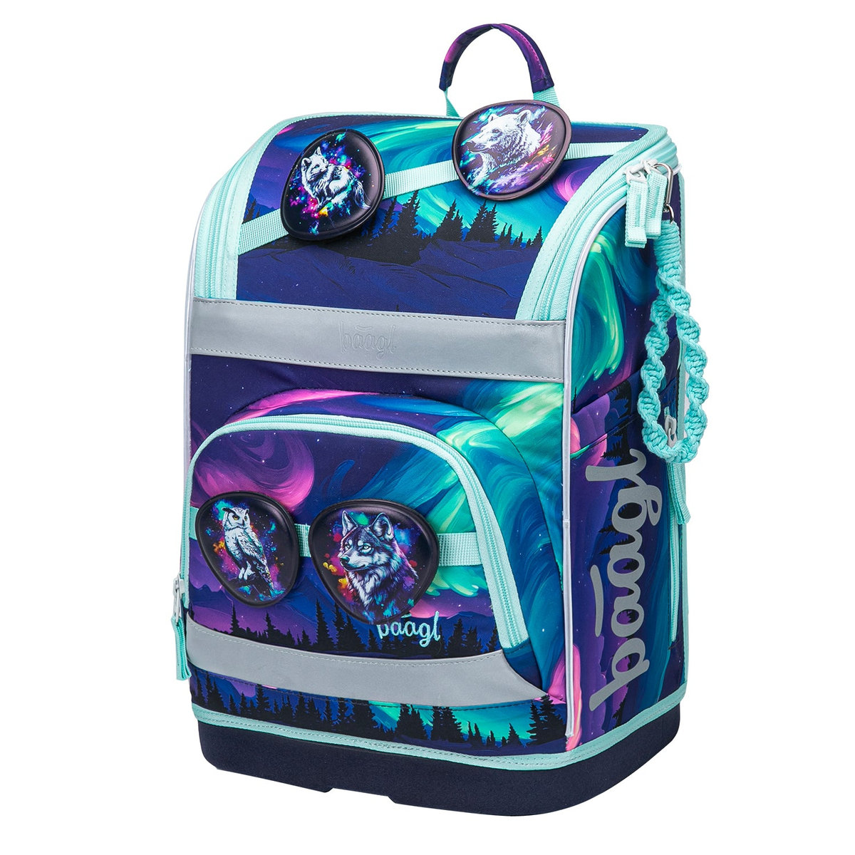 Školní aktovka Zippy Plus Aurora – detail výrobku