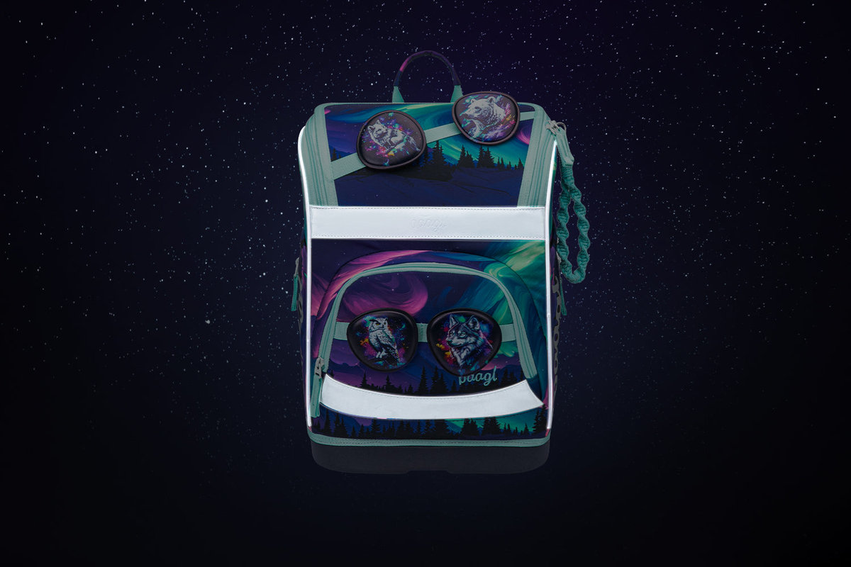 Školní aktovka Zippy Plus Aurora – detail výrobku