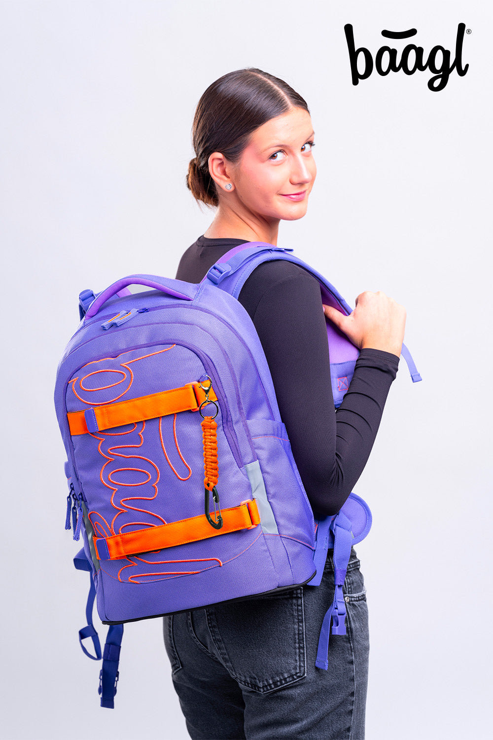 Školní set Skate Max Orange – při nošení