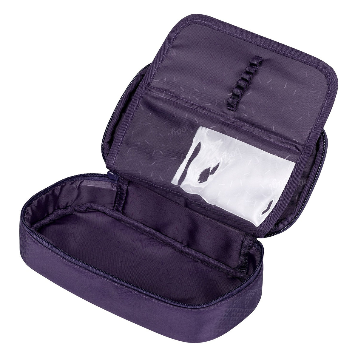 Školní penál etue Plum – detail výrobku