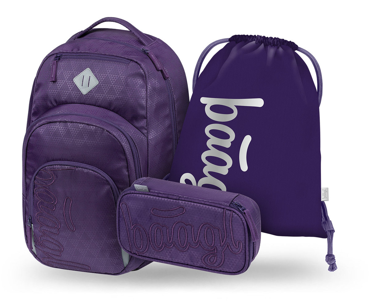 Školní set Coolmate Plum – detail výrobku