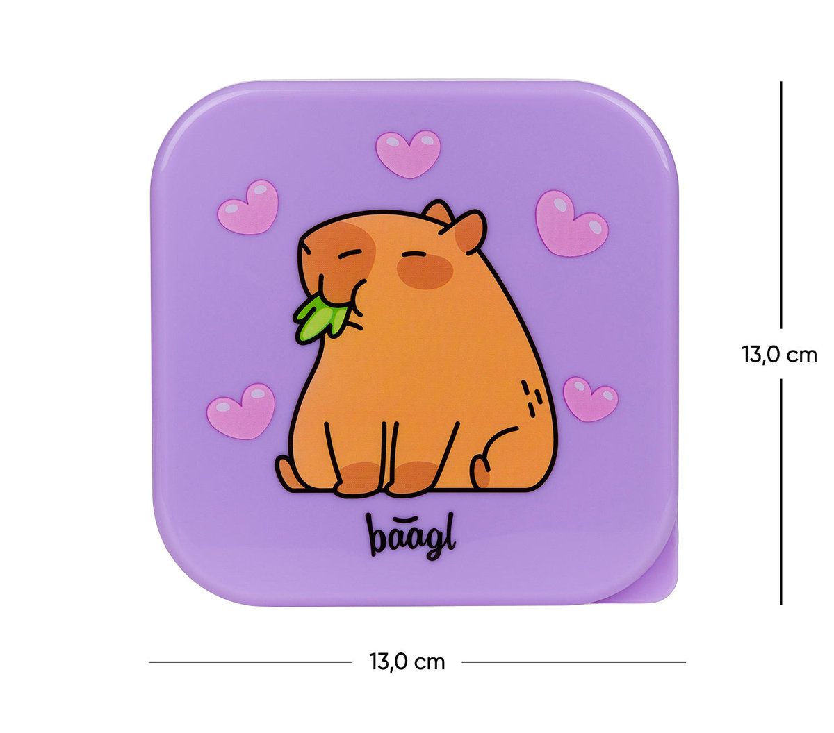 Box na svačinu 4 v 1 Kapybara – detail výrobku