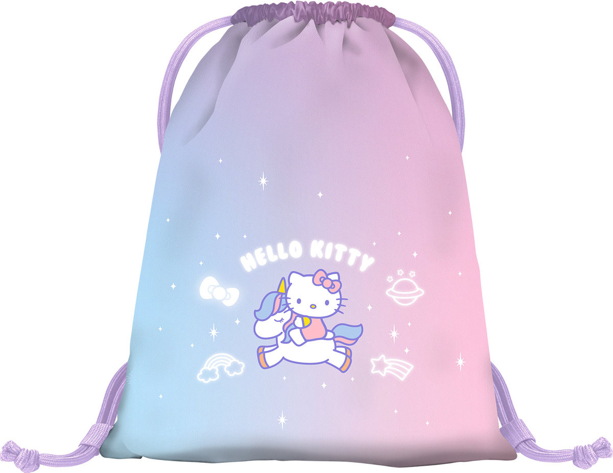 Předškolní sáček Hello Kitty Unicorn – detail výrobku