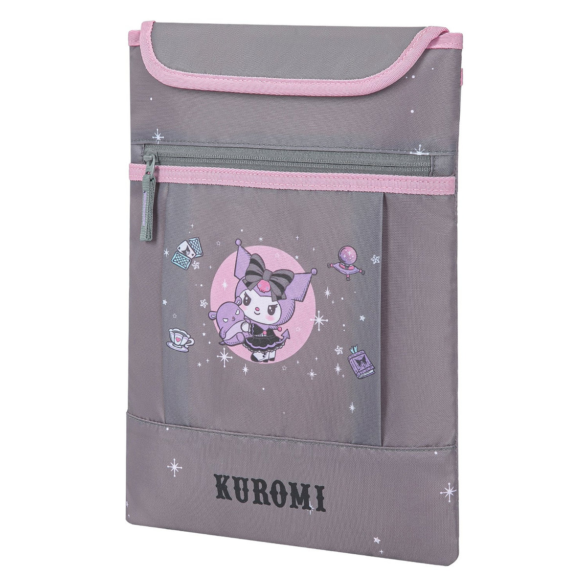 Obal na notebook Kuromi Grey – detail výrobku