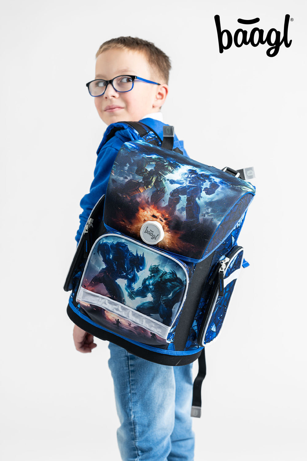 Školní set Ergo Roboti III – při nošení