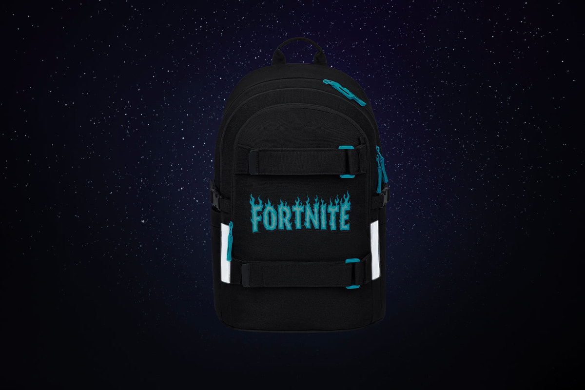 Školní set Skate Fortnite Blue – detail výrobku