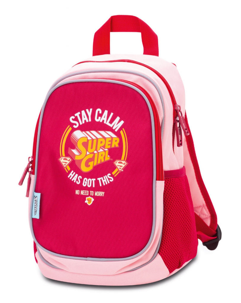 Předškolní batoh Supergirl – STAY CALM – detail výrobku