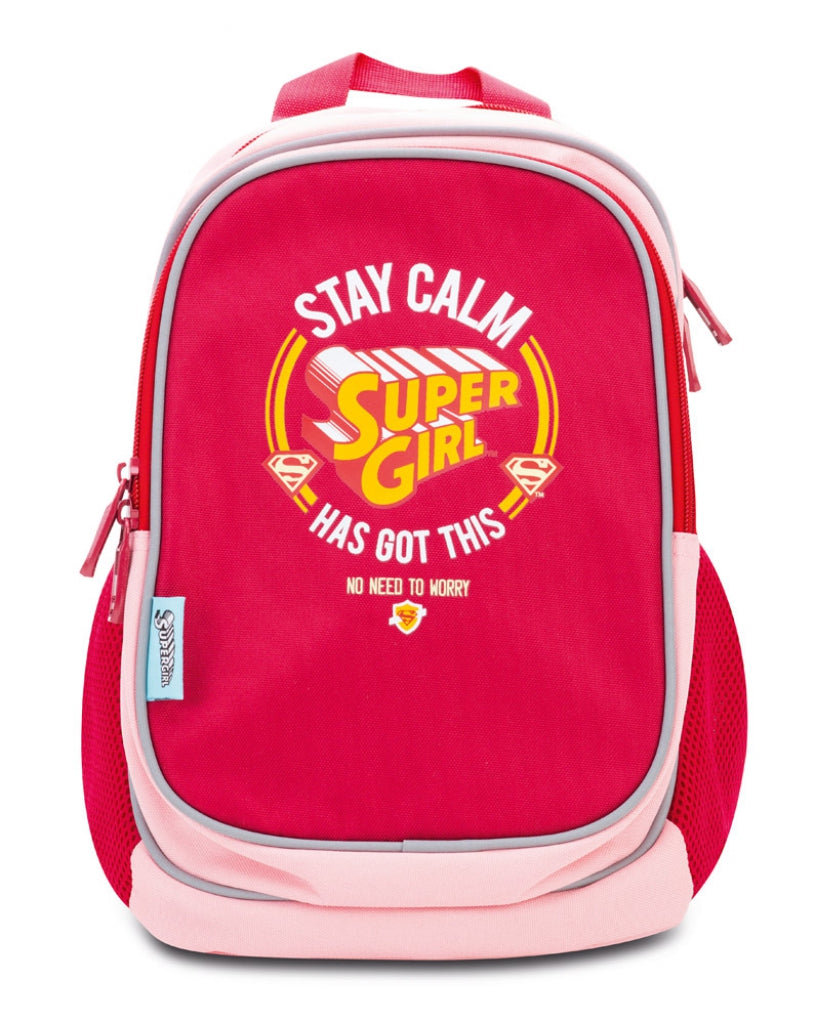 Předškolní batoh Supergirl – STAY CALM – detail výrobku