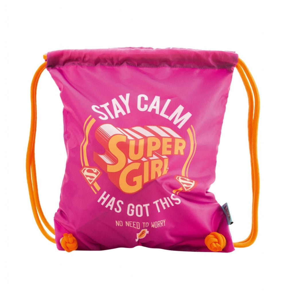Sáček Supergirl – STAY CALM – detail výrobku